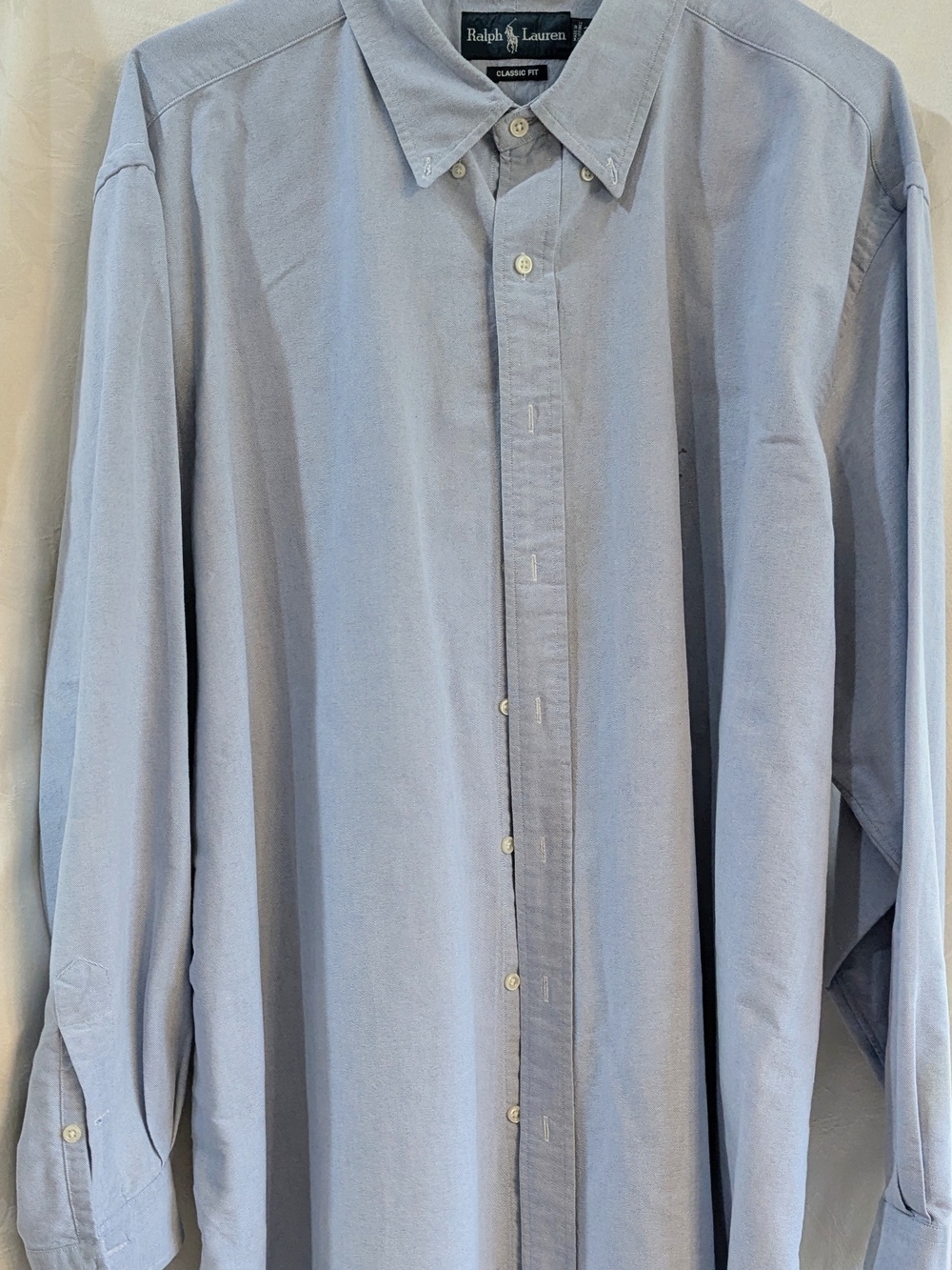 Ralph Lauren Light Blue Button-Down Oxford Shirt